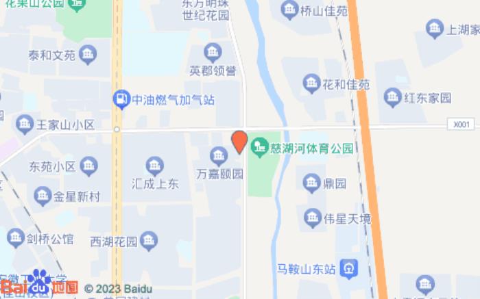 清沐铂金酒店(马鞍山东站添富大厦店)位置图