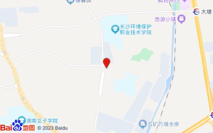 山水风采酒店(山水庭院店)位置图