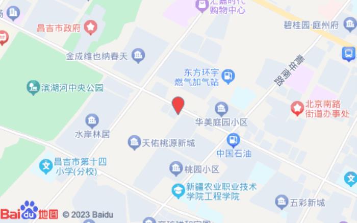 如家睿柏·云酒店(昌吉建国西路店)位置图