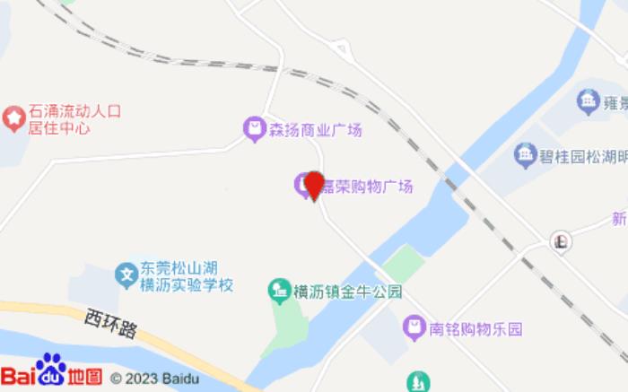 八方连锁酒店(东莞横沥2分店)位置图