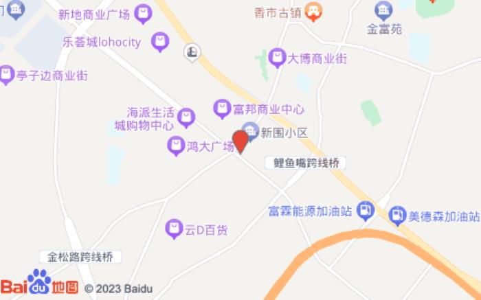 八方连锁酒店(寮步香市路店)位置图 八方连锁酒店(寮步香市路店)位置图