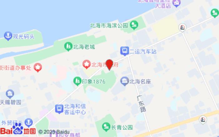 山水时尚酒店(北海老街海底世界店)位置图 山水时尚酒店(北海老街海底世界店)位置图