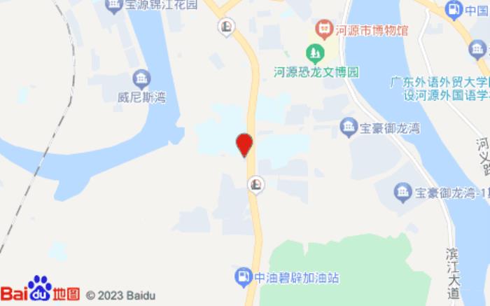 八方连锁酒店(河源大道南店)位置图 八方连锁酒店(河源大道南店)位置图