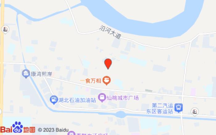 吉楚连锁酒店(仙桃月亮湾店)位置图 吉楚连锁酒店(仙桃月亮湾店)位置图