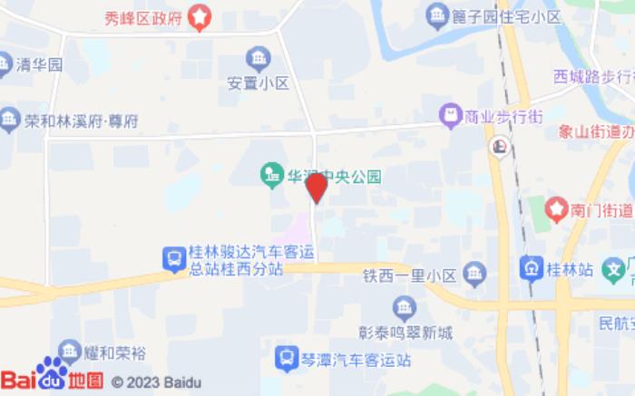 宜尚酒店(桂林万象城店)位置图 宜尚酒店(桂林万象城店)位置图