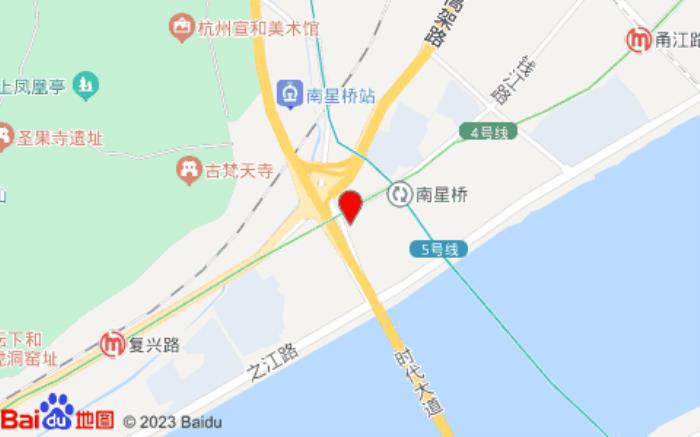 斯维登度假公寓(钱江路店)位置图