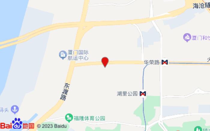 柏曼酒店(厦门机场湖里大道店)位置图