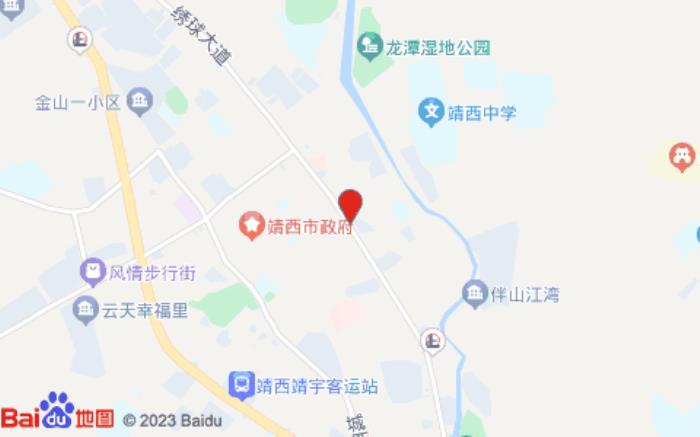 城市便捷酒店(城东路店)位置图