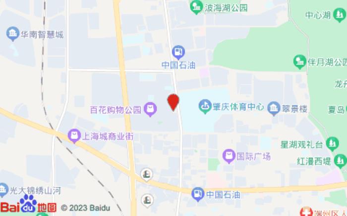 山水时尚酒店(西江路店)位置图