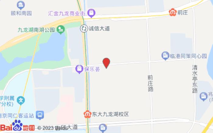 榴莲小星酒店(南京九竹路店)位置图