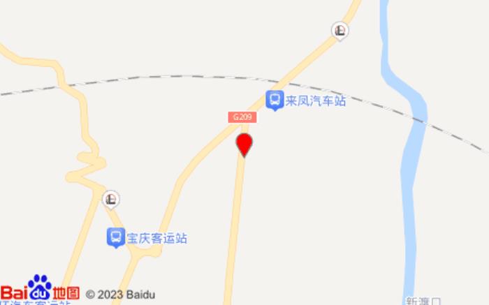 尚一特连锁酒店(来凤店)位置图 尚一特连锁酒店(来凤店)位置图