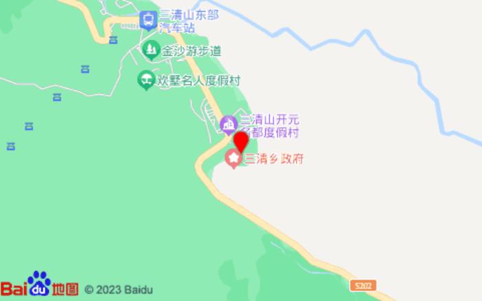 五悦景区连锁酒店(三清山店)位置图