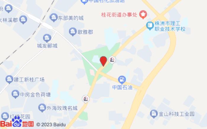 尚一特连锁酒店(株洲华辰美天店)位置图