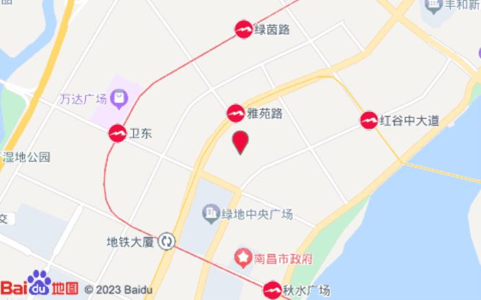 汉庭(南昌万达广场鼎峰中央店)位置图 汉庭(南昌万达广场鼎峰中央店)位置图