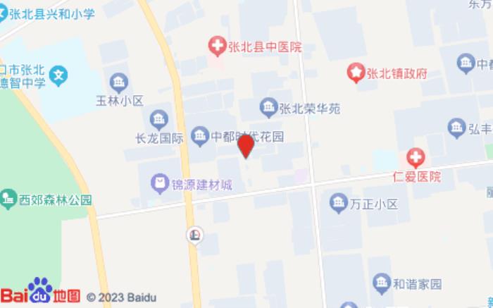 汉庭酒店(张家口张北店)位置图 汉庭酒店(张家口张北店)位置图