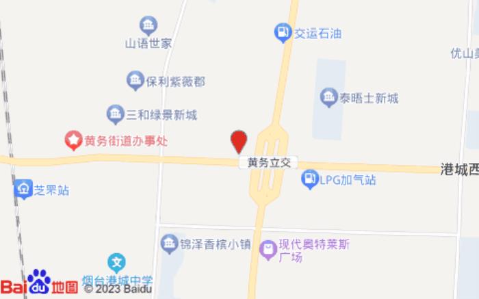 如家驿居酒店(烟台高铁站红星美凯龙店)位置图 如家驿居酒店(烟台高铁站红星美凯龙店)位置图
