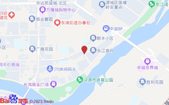 八方快捷酒店(群丰路店)位置图