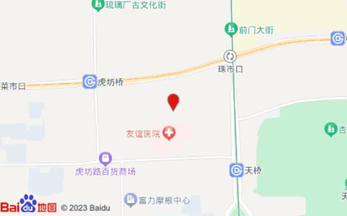 山水时尚酒店(北京前门店)位置图