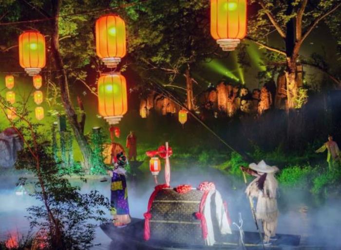 建德-新安江景区《江清月近人》实景演艺 建德-新安江景区《江清月近人》实景演艺