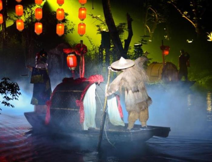 建德-新安江景区《江清月近人》实景演艺 建德-新安江景区《江清月近人》实景演艺