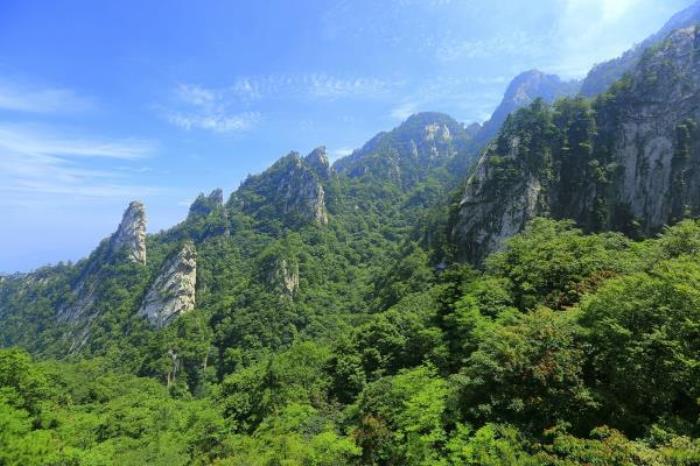 平顶山尧山风景区 平顶山尧山风景区