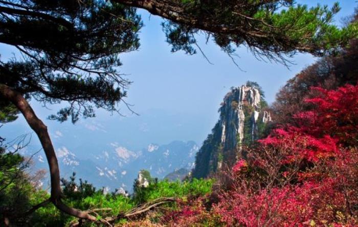 平顶山尧山风景区 平顶山尧山风景区