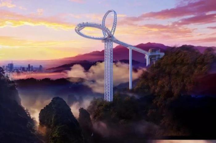 清远黄腾峡天门悬廊