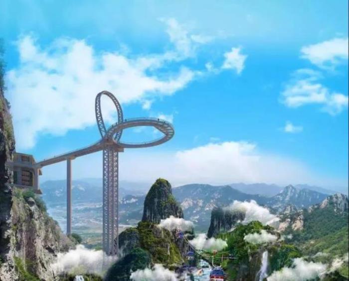 清远黄腾峡天门悬廊