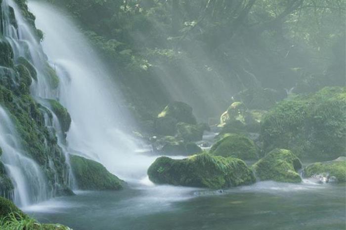 青山瀑布 青山瀑布