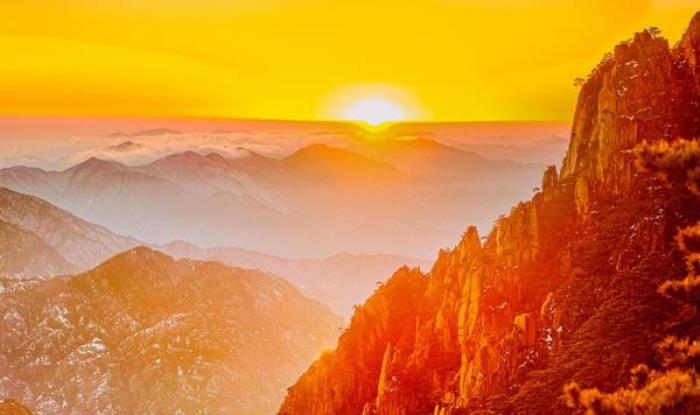 安徽黄山风景区