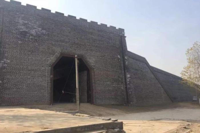 明秦王府城墙遗址