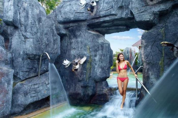 海口观澜湖火山温泉谷 海口观澜湖火山温泉谷